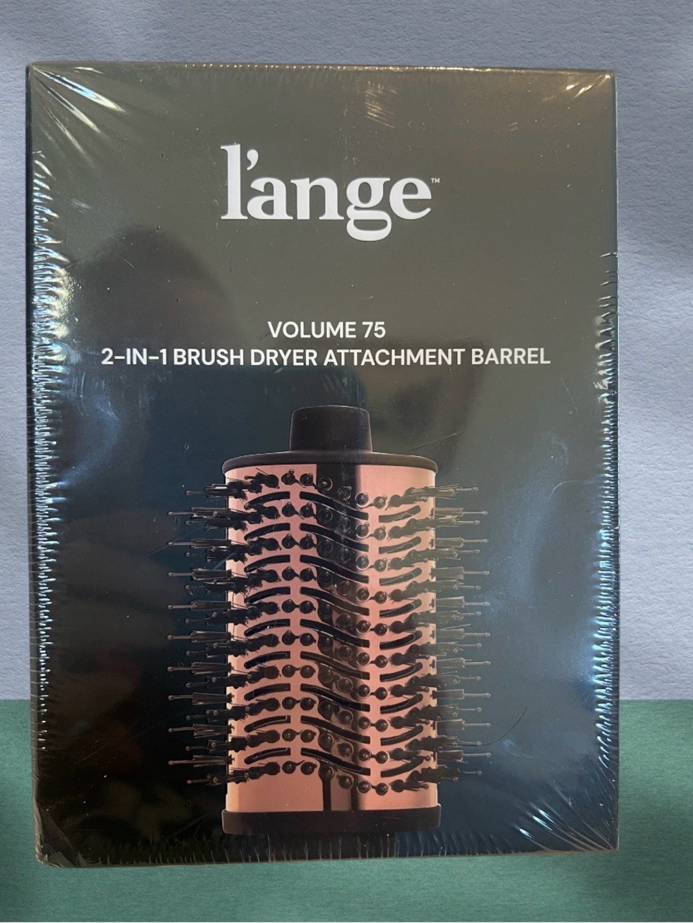 L’ange Volume 75 2-in-1 Brush Dryer Attachment Barrel NWT